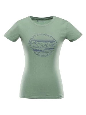 Zdjęcie produktu Alpine Pro Koszulka funkcyjna "Giddela" w kolorze zielonym rozmiar: S