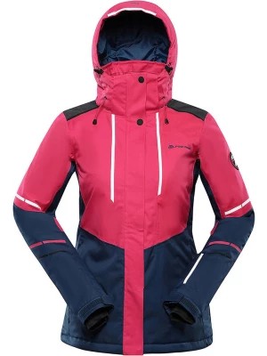 Zdjęcie produktu Alpine Pro Kurtka narciarska "Zariba" w kolorze granatowo-różowym rozmiar: XS