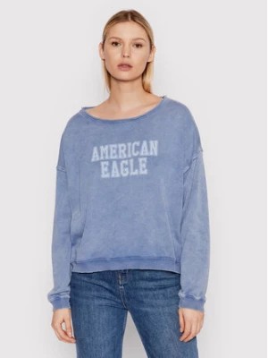 Zdjęcie produktu American Eagle Bluza 045-2532-1636 Niebieski Oversize