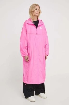 Zdjęcie produktu American Vintage kurtka damska kolor różowy przejściowa oversize