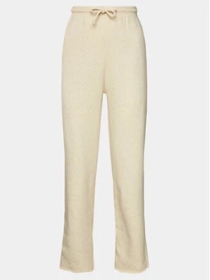 Zdjęcie produktu American Vintage Spodnie dresowe Itonay ITO05AE24 Écru Regular Fit