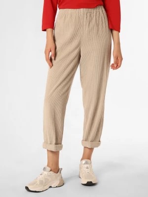 Zdjęcie produktu american vintage Spodnie Kobiety Bawełna beżowy jednolity,