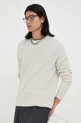 Zdjęcie produktu American Vintage sweter męski kolor beżowy lekki