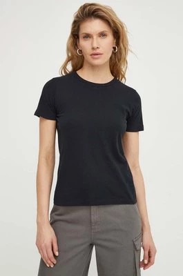 Zdjęcie produktu American Vintage t-shirt bawełniany damski kolor czarny
