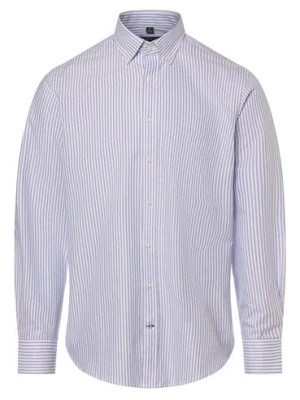 Zdjęcie produktu Andrew James Koszula męska Mężczyźni Regular Fit Bawełna niebieski|biały w kratkę,