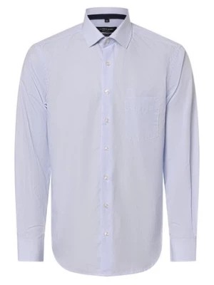 Zdjęcie produktu Andrew James Koszula męska Mężczyźni Regular Fit Bawełna niebieski|biały w paski,