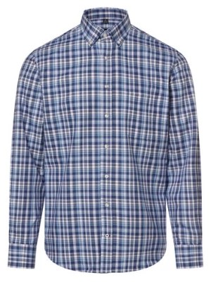 Zdjęcie produktu Andrew James Koszula męska Mężczyźni Regular Fit Bawełna niebieski w kratkę,