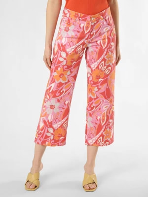Zdjęcie produktu Angels Spodnie - Linn Kobiety pomarańczowy|biały|wyrazisty róż wzorzysty,
