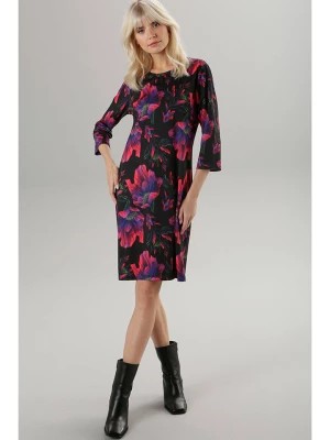 Zdjęcie produktu Aniston Sukienka w kolorze czarno-różowym rozmiar: 38