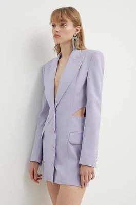 Zdjęcie produktu Aniye By sukienka kolor fioletowy mini dopasowana 185042
