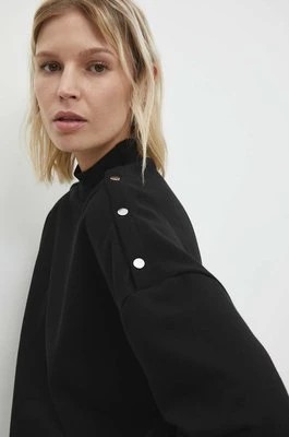 Zdjęcie produktu Answear Lab bluza damska kolor czarny gładka