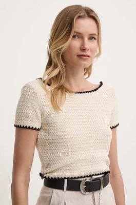Zdjęcie produktu Answear Lab bluzka damska kolor beżowy gładka