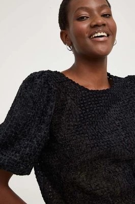 Zdjęcie produktu Answear Lab bluzka damska kolor czarny gładka