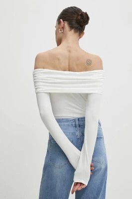 Zdjęcie produktu Answear Lab body damskie kolor biały gładka