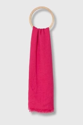 Zdjęcie produktu Answear Lab chusta damska kolor różowy gładki