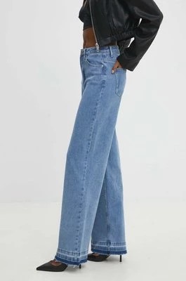 Zdjęcie produktu Answear Lab jeansy damskie kolor niebieski