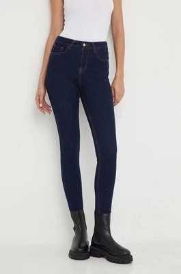 Zdjęcie produktu Answear Lab jeansy X kolekcja limitowana NO SHAME damskie kolor granatowy