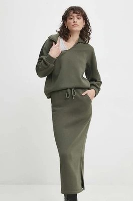 Zdjęcie produktu Answear Lab komplet - bluza i spódnica kolor zielony