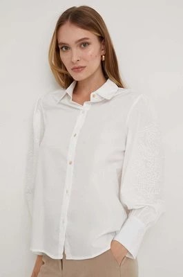 Zdjęcie produktu Answear Lab koszula damska kolor biały regular z kołnierzykiem klasycznym