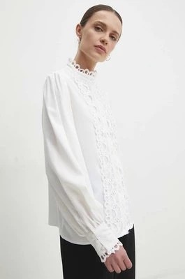 Zdjęcie produktu Answear Lab koszula damska kolor biały regular ze stójką