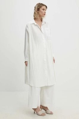 Zdjęcie produktu Answear Lab koszula damska kolor biały relaxed z kołnierzykiem klasycznym