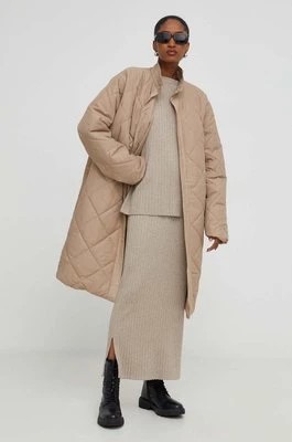 Zdjęcie produktu Answear Lab kurtka damska kolor beżowy przejściowa