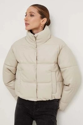 Zdjęcie produktu Answear Lab kurtka damska kolor beżowy zimowa oversize