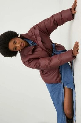 Zdjęcie produktu Answear Lab kurtka damska kolor bordowy zimowa