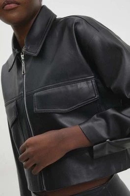 Zdjęcie produktu Answear Lab kurtka damska kolor czarny przejściowa oversize