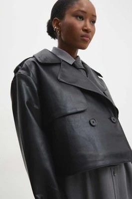 Zdjęcie produktu Answear Lab kurtka damska kolor czarny przejściowa oversize