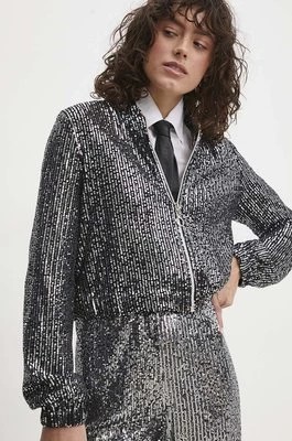 Zdjęcie produktu Answear Lab kurtka damska kolor srebrny przejściowa
