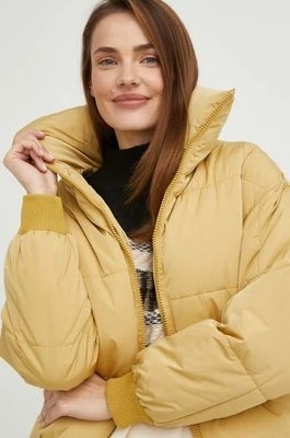 Zdjęcie produktu Answear Lab kurtka damska kolor żółty zimowa oversize