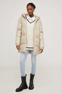 Zdjęcie produktu Answear Lab kurtka damski kolor beżowy zimowa