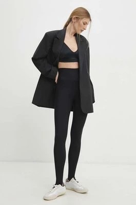 Zdjęcie produktu Answear Lab legginsy damskie kolor czarny gładkie
