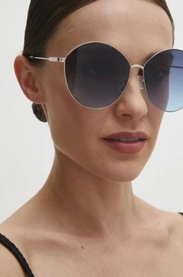 Zdjęcie produktu Answear Lab okulary przeciwsłoneczne damskie kolor niebieski