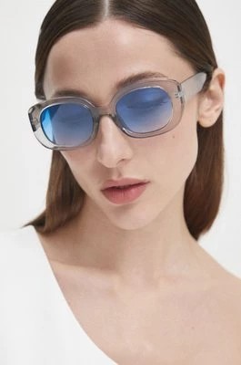 Zdjęcie produktu Answear Lab okulary przeciwsłoneczne damskie kolor szary