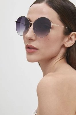 Zdjęcie produktu Answear Lab okulary przeciwsłoneczne damskie kolor złoty