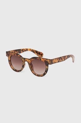 Zdjęcie produktu Answear Lab okulary przeciwsłoneczne X kolekcja limitowana BE SHERO damskie kolor brązowy