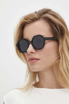 Zdjęcie produktu Answear Lab okulary przeciwsłoneczne Z POLARYZACJĄ damskie kolor czarny