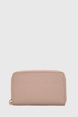 Zdjęcie produktu Answear Lab portfel skórzany damski kolor beżowy