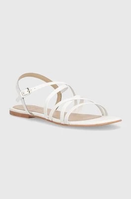 Zdjęcie produktu Answear Lab sandały skórzane damskie kolor biały