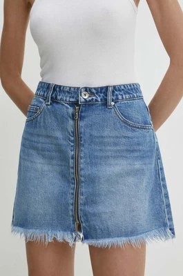 Zdjęcie produktu Answear Lab spódnica jeansowa kolor niebieski mini ołówkowa