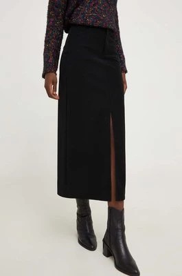 Zdjęcie produktu Answear Lab spódnica kolor czarny midi ołówkowa