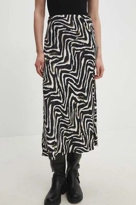Zdjęcie produktu Answear Lab spódnica kolor czarny midi rozkloszowana