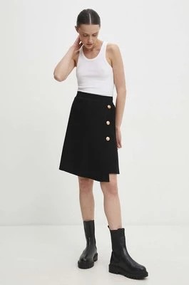 Zdjęcie produktu Answear Lab spódnica kolor czarny mini rozkloszowana