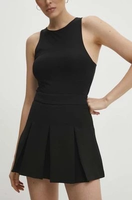 Zdjęcie produktu Answear Lab spódnicospodnie kolor czarny gładkie high waist