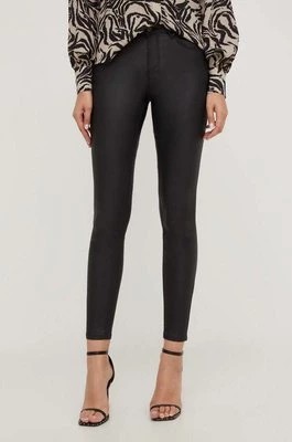 Zdjęcie produktu Answear Lab spodnie Push Up damskie kolor czarny dopasowane medium waist