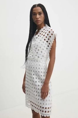 Zdjęcie produktu Answear Lab sukienka kolor biały mini prosta