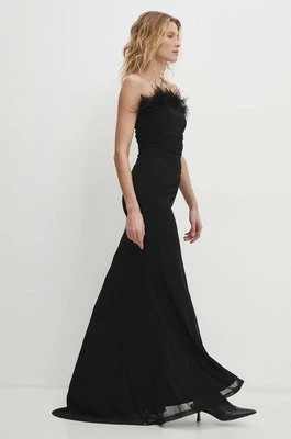 Zdjęcie produktu Answear Lab sukienka kolor czarny maxi dopasowana