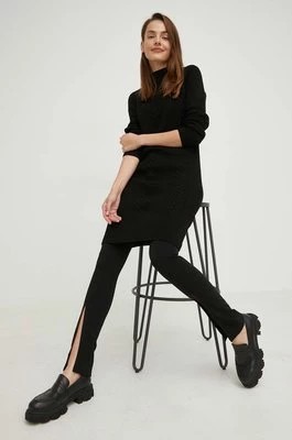 Zdjęcie produktu Answear Lab sukienka kolor czarny midi prosta